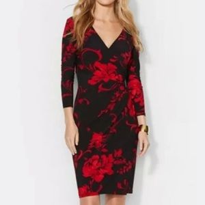 NWT Ralph Lauren faux wrap dress.